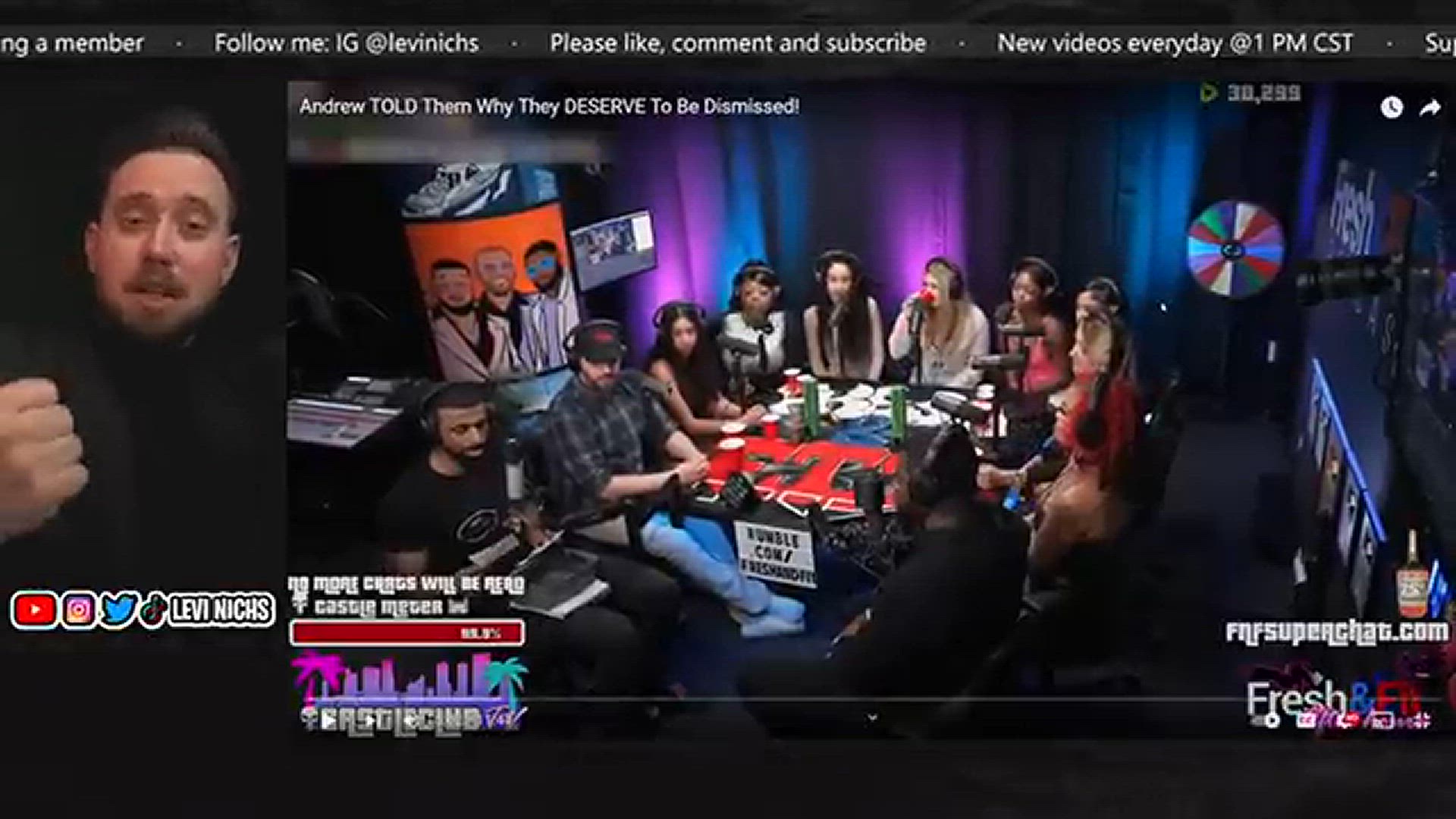 video of: Andrew Wilson ROASTS Tweaker Chick On Why Men DON&#39;T Want Her!