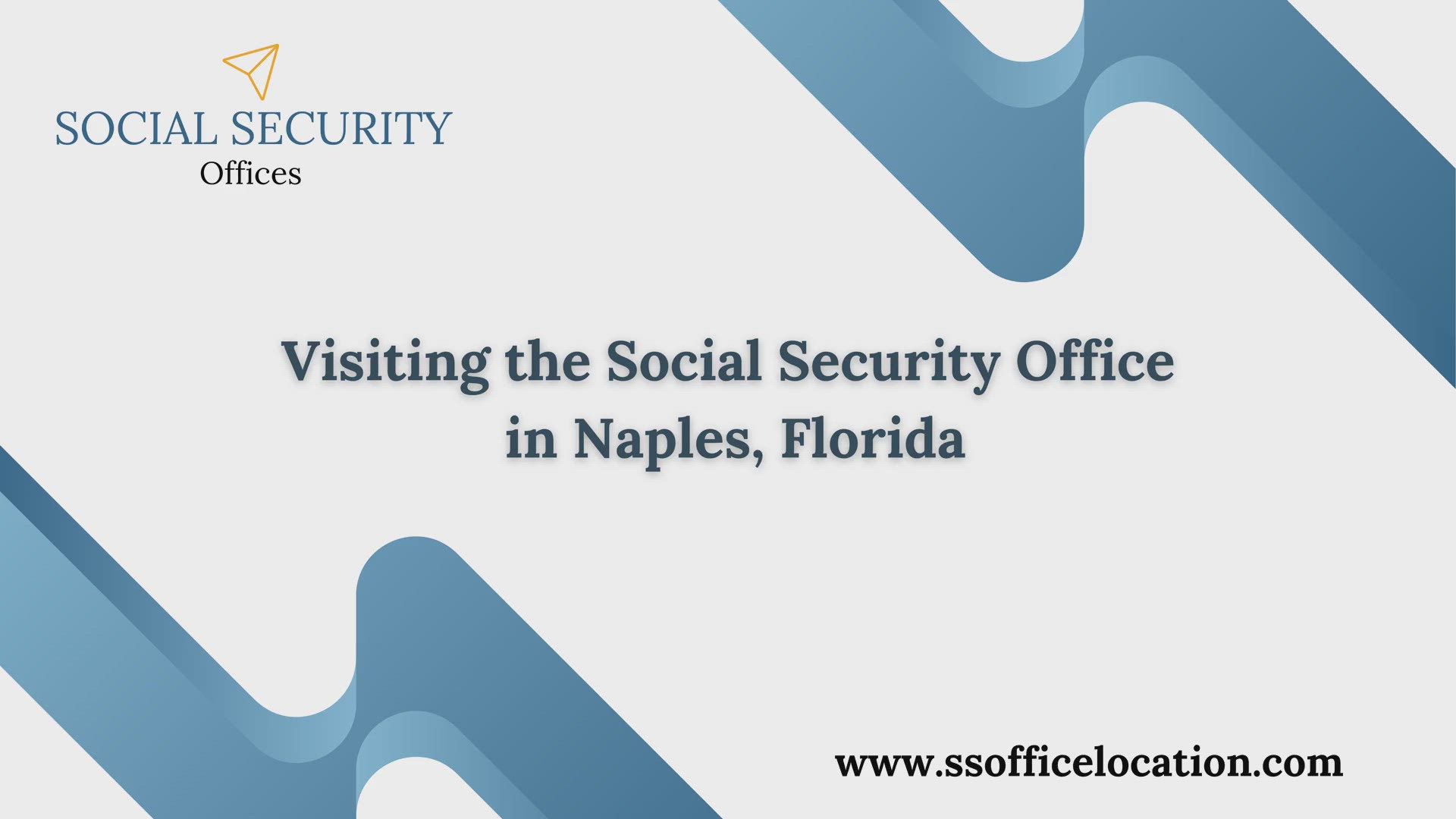 'Video thumbnail for Guide to Visiting the Social Security Office in Naples, Florida'