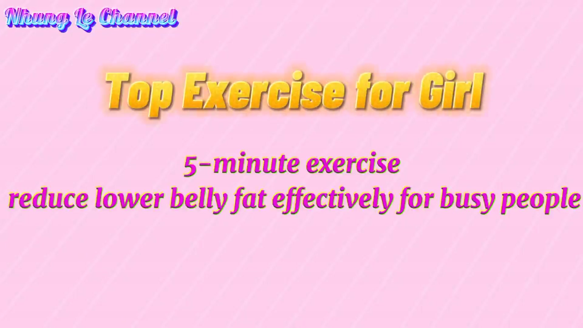Video thumbnail for TOP Exercises To Lose Belly Fat Effectively ¦ How to Lose Lower Belly Fat ¦ Giảm Mỡ Bụng Tại Nhà (720p 130fps)