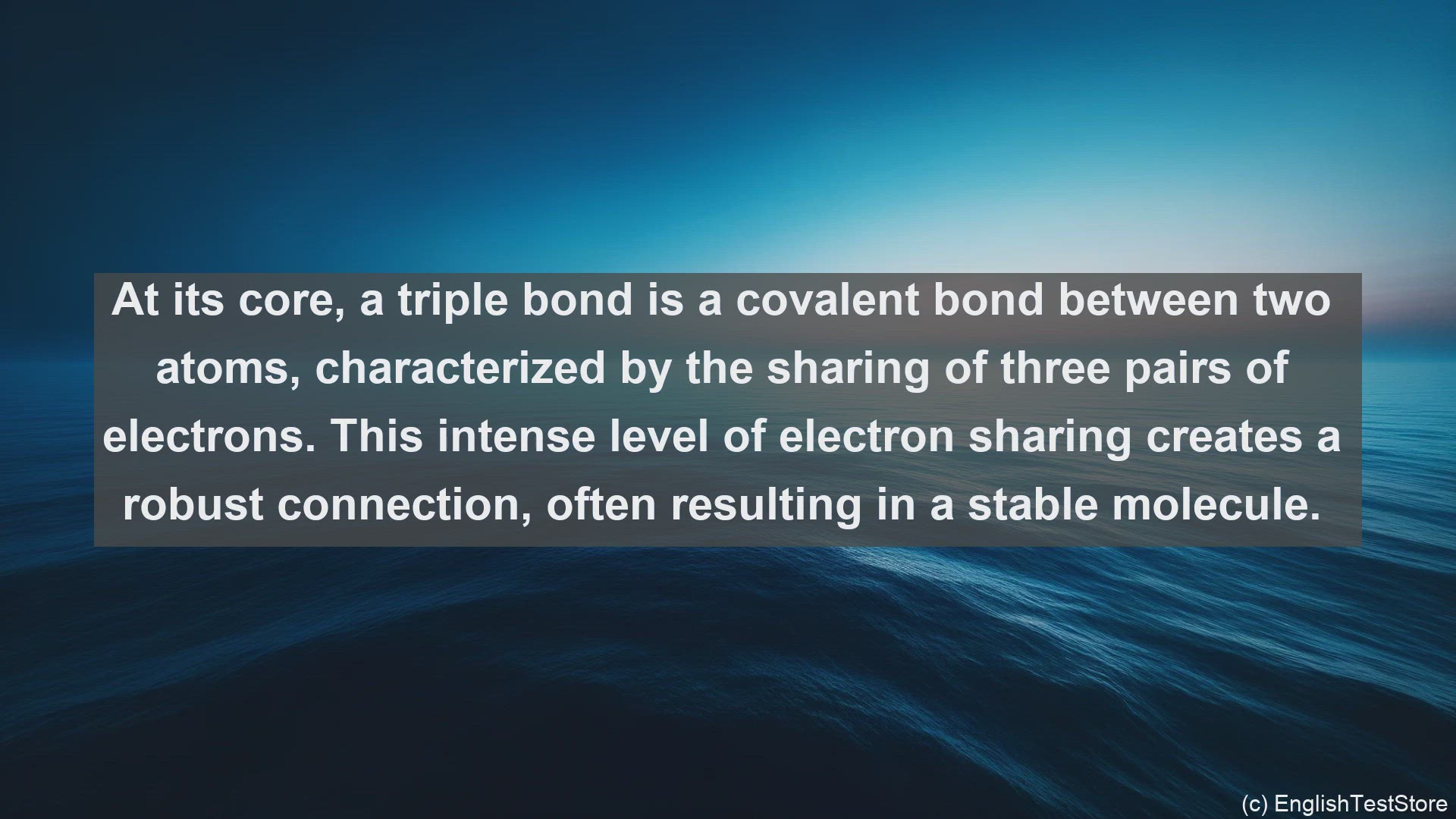 'Video thumbnail for Triple bonds in science  definition and examples'