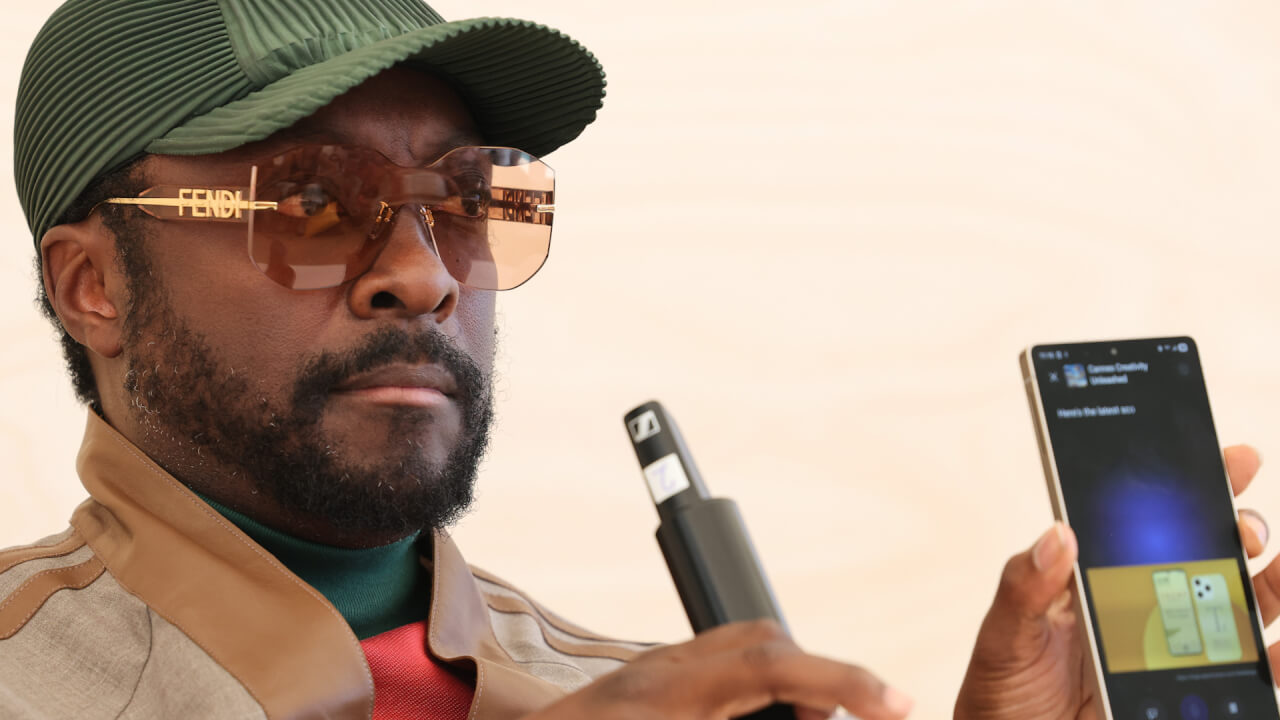 'Video thumbnail for Will.i.am says businesses need to avoid "dystopian" AI tactics'