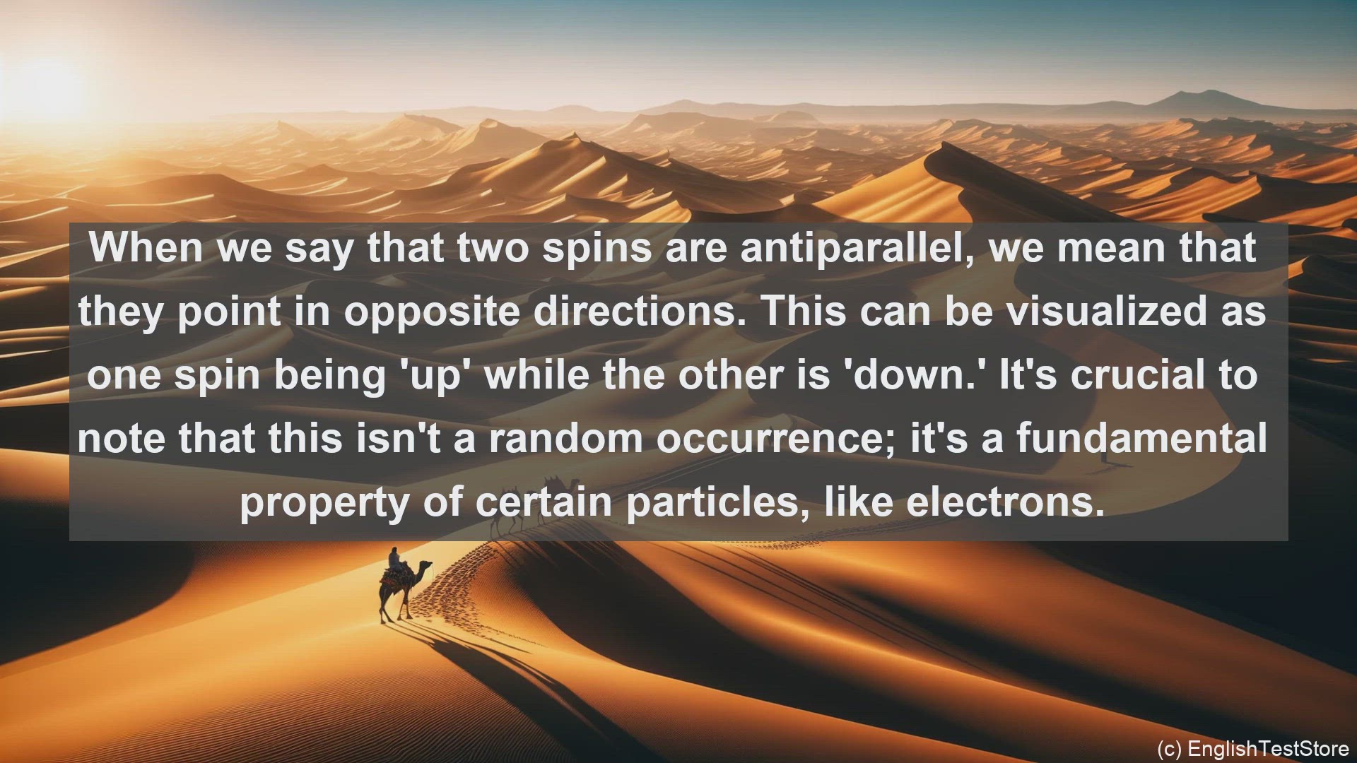 'Video thumbnail for Antiparallel spins in science  definition and examples'