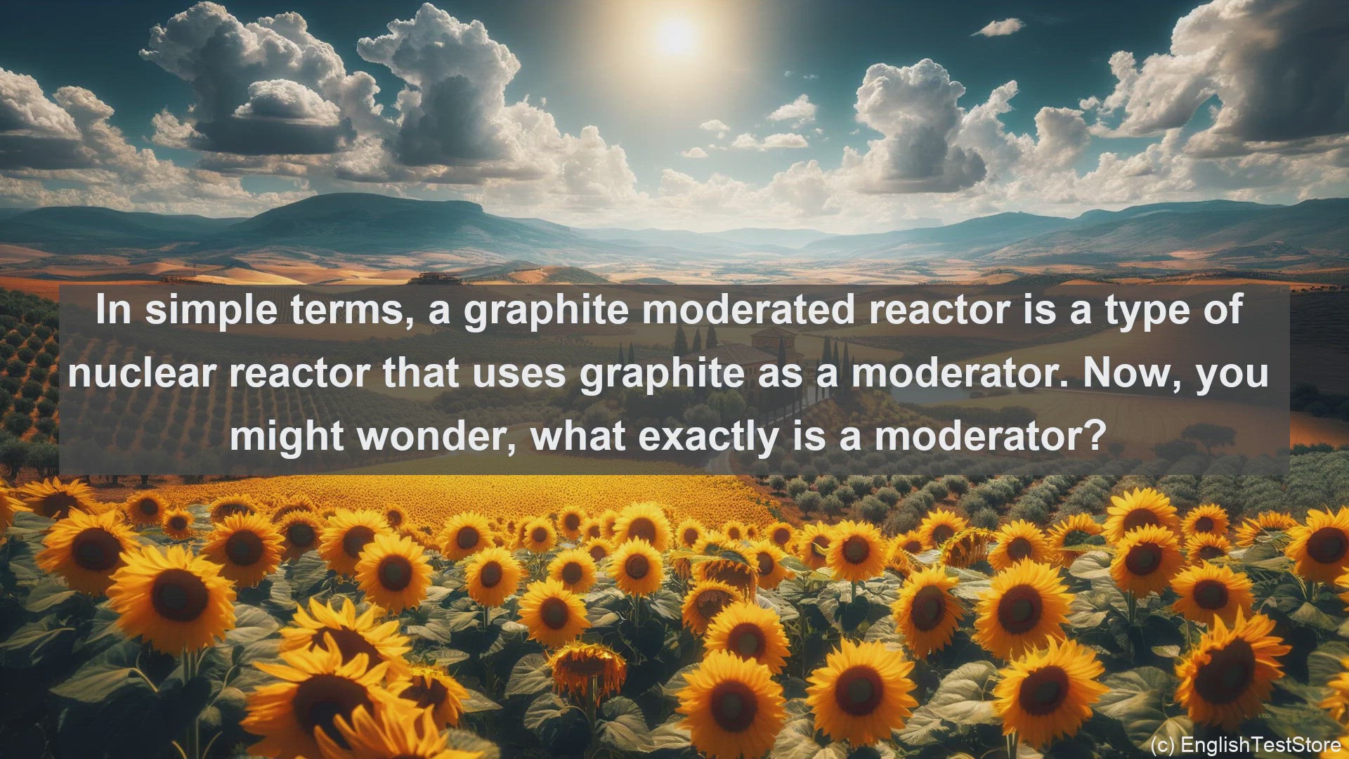 'Video thumbnail for Graphite moderated reactor in science  definition and examples'
