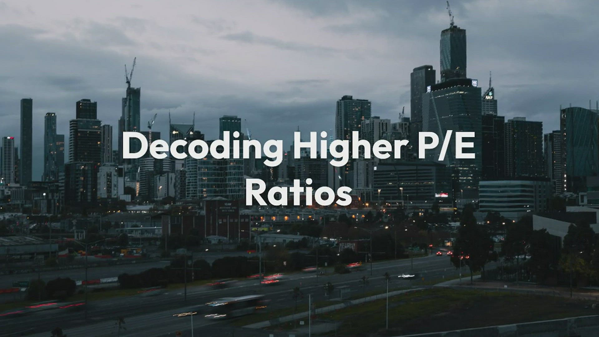 'Video thumbnail for Warren Buffett Explains the Reasons for Higher P/E Ratios'