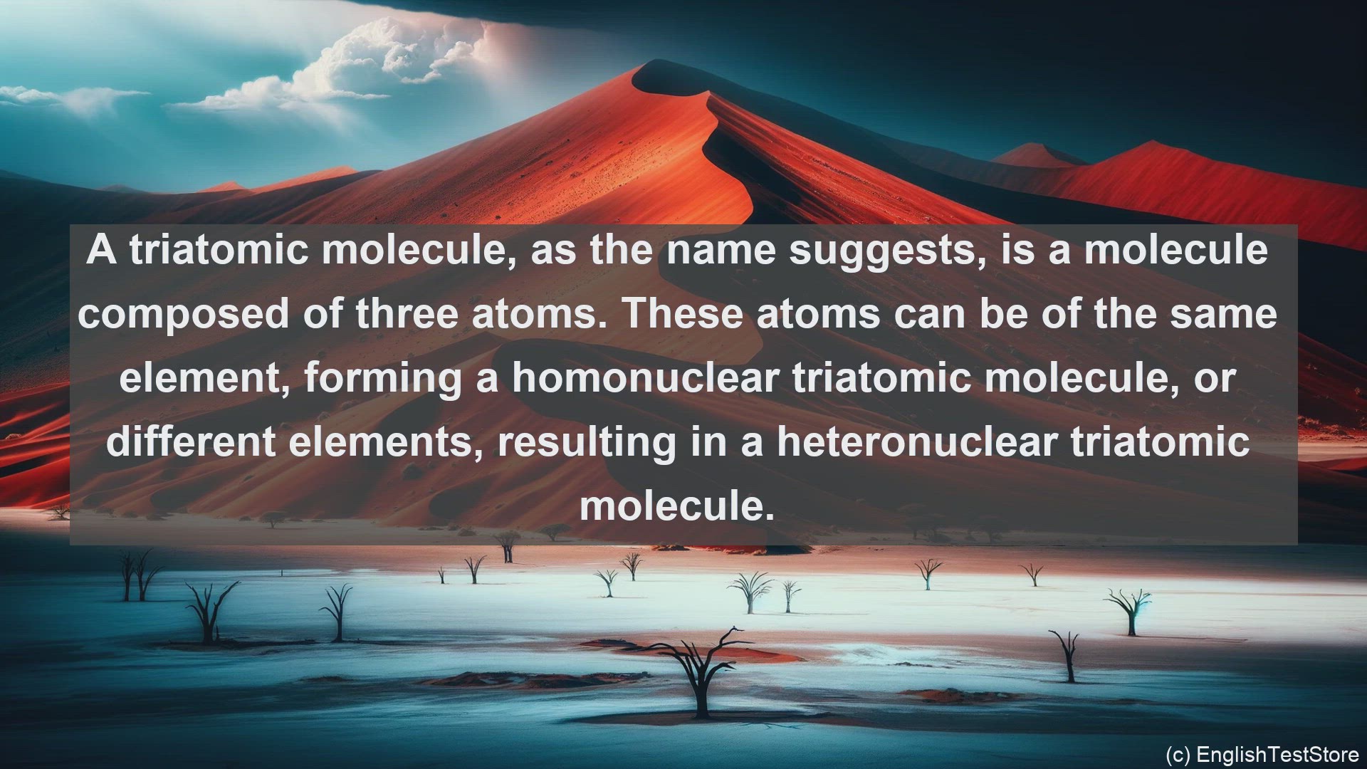 'Video thumbnail for Triatomic molecule in science  definition and examples'