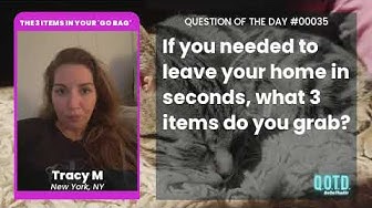 Video thumbnail for Tracy needs to grab the essentials!