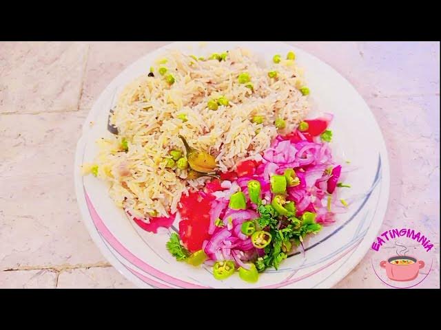 Video thumbnail for Matar Pulao Chawal Recipe