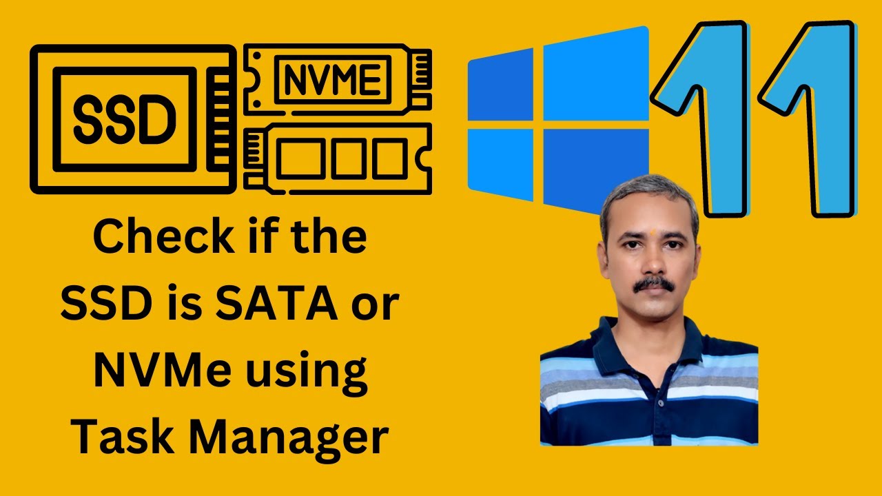 'Video thumbnail for How to Check if Your SSD is SATA or NVMe Using Windows 11 or 10 Task Manager | GearUpWindows Guide'