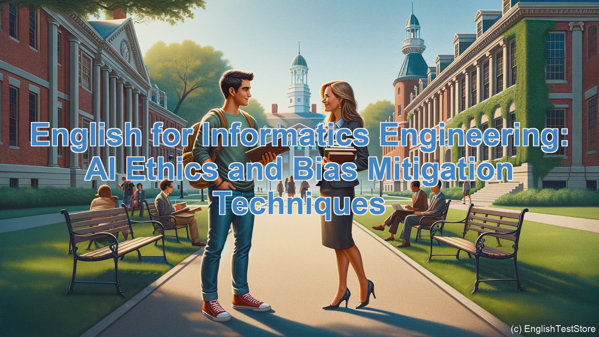 'Video thumbnail for English Conversation for Informatics Engineering: AI Ethics and Bias Mitigation Techniques'