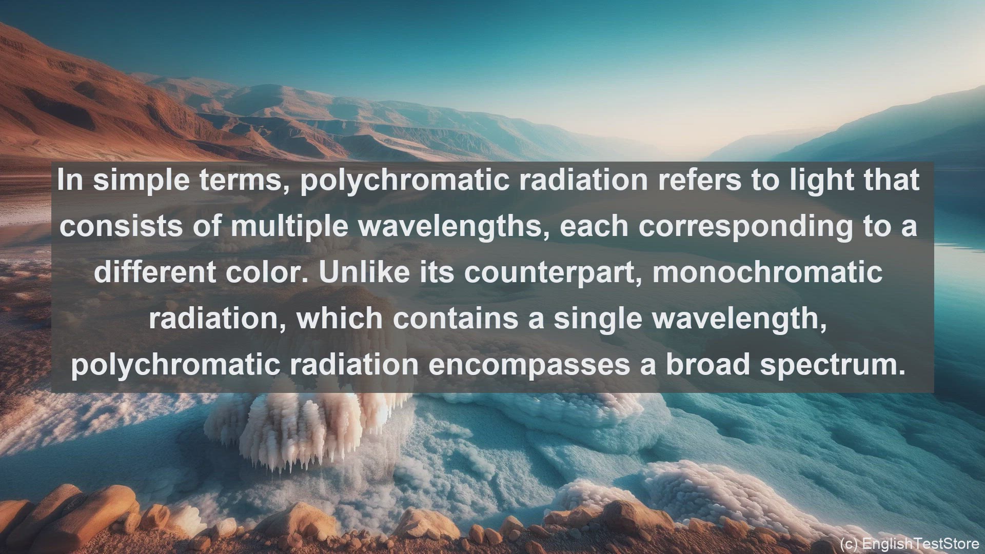 'Video thumbnail for Polychromatic radiation in science  definition and examples'