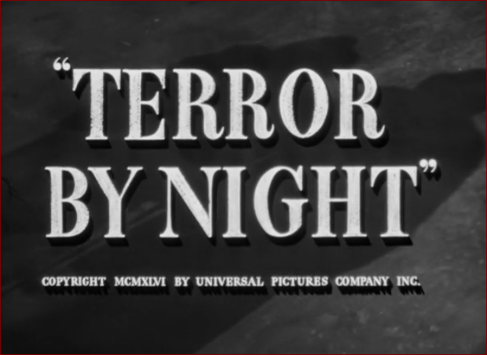 Video thumbnail for Terror by Night (1946)