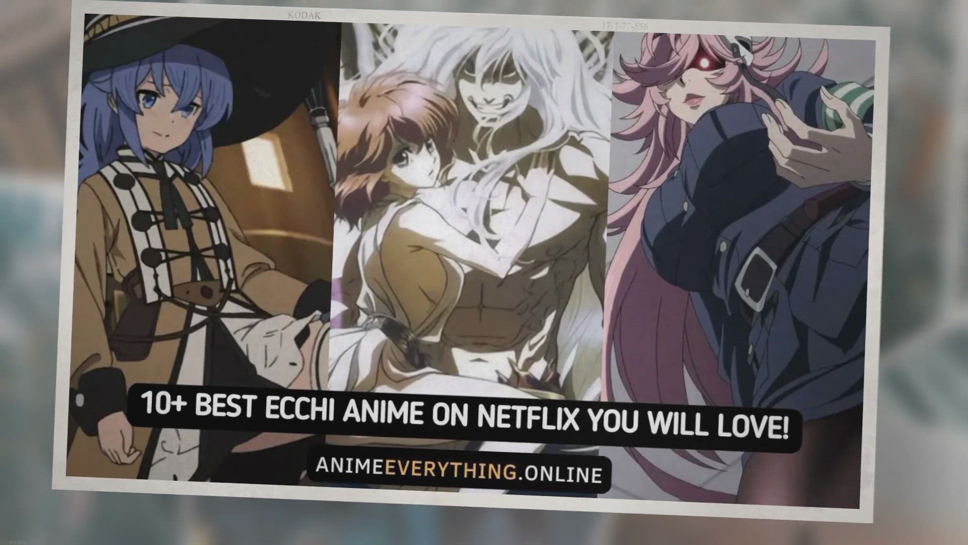 5 MELHORES ANIMES ECCHI DUBLADOS NA NETFLIX, #ECCHIHAREM, #ECCHIESCOLAR