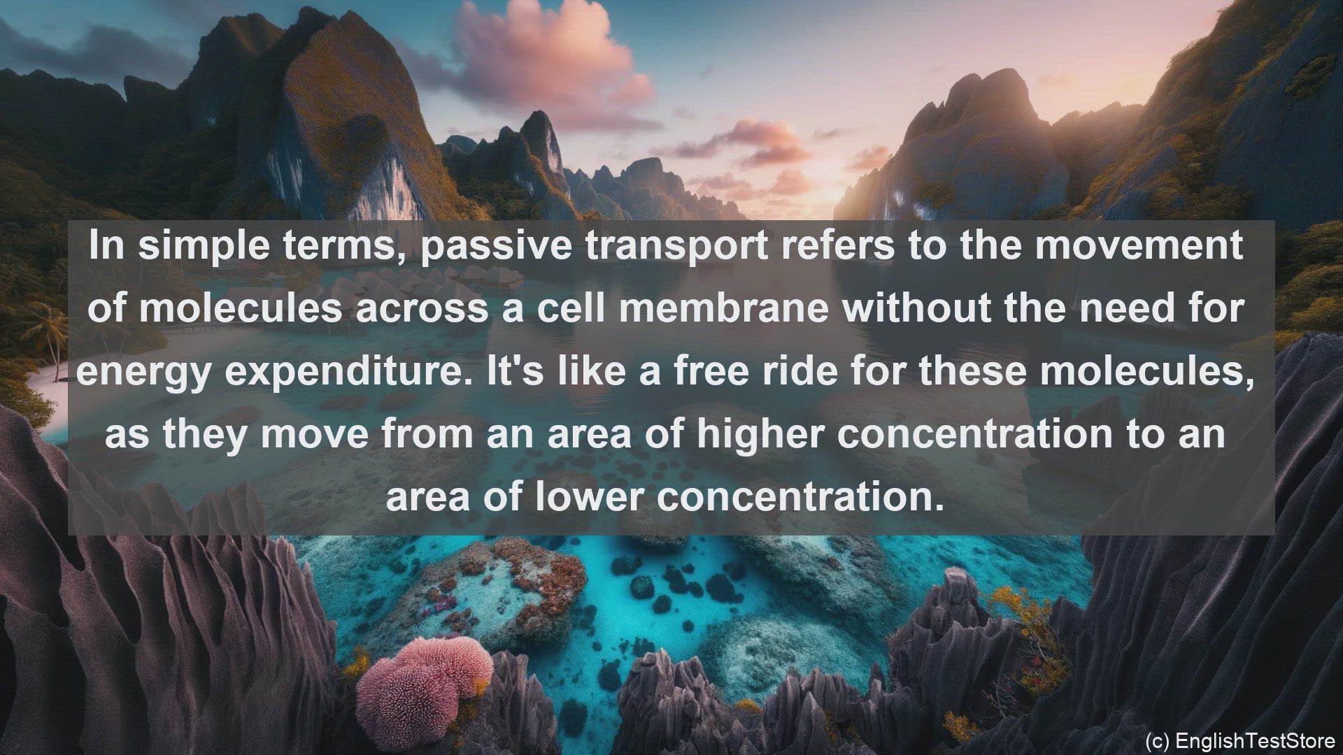 'Video thumbnail for Passive transport in science  definition and examples'