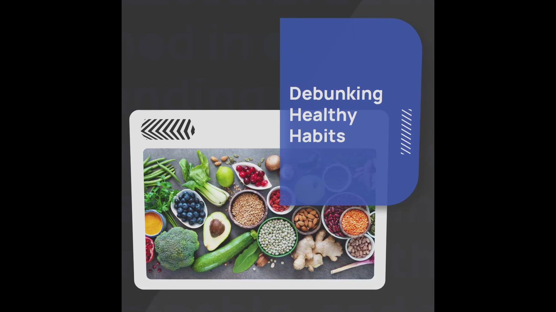 'Video thumbnail for Debunking Healthy Habits'