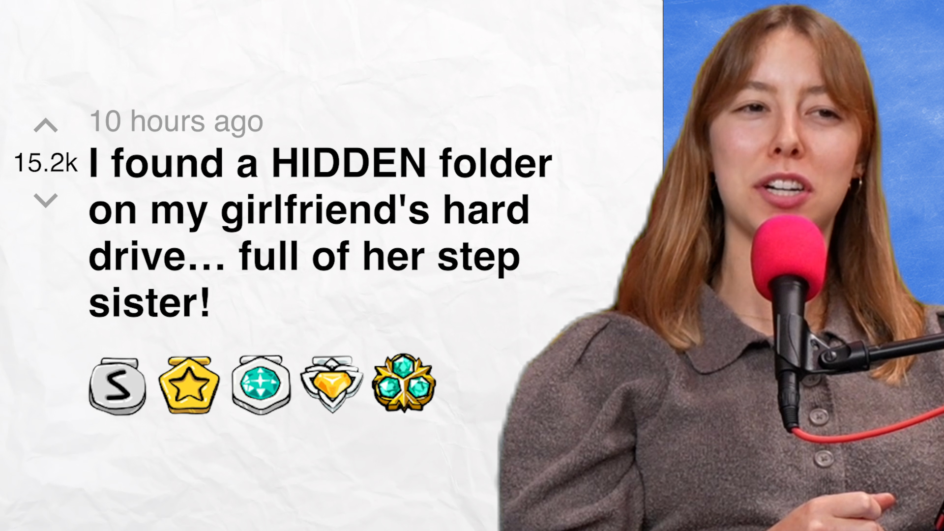 'Video thumbnail for I found a HIDDEN folder on my girlfriend's hard drive… full of her step sister! - r/relationships | Reddit Stories'