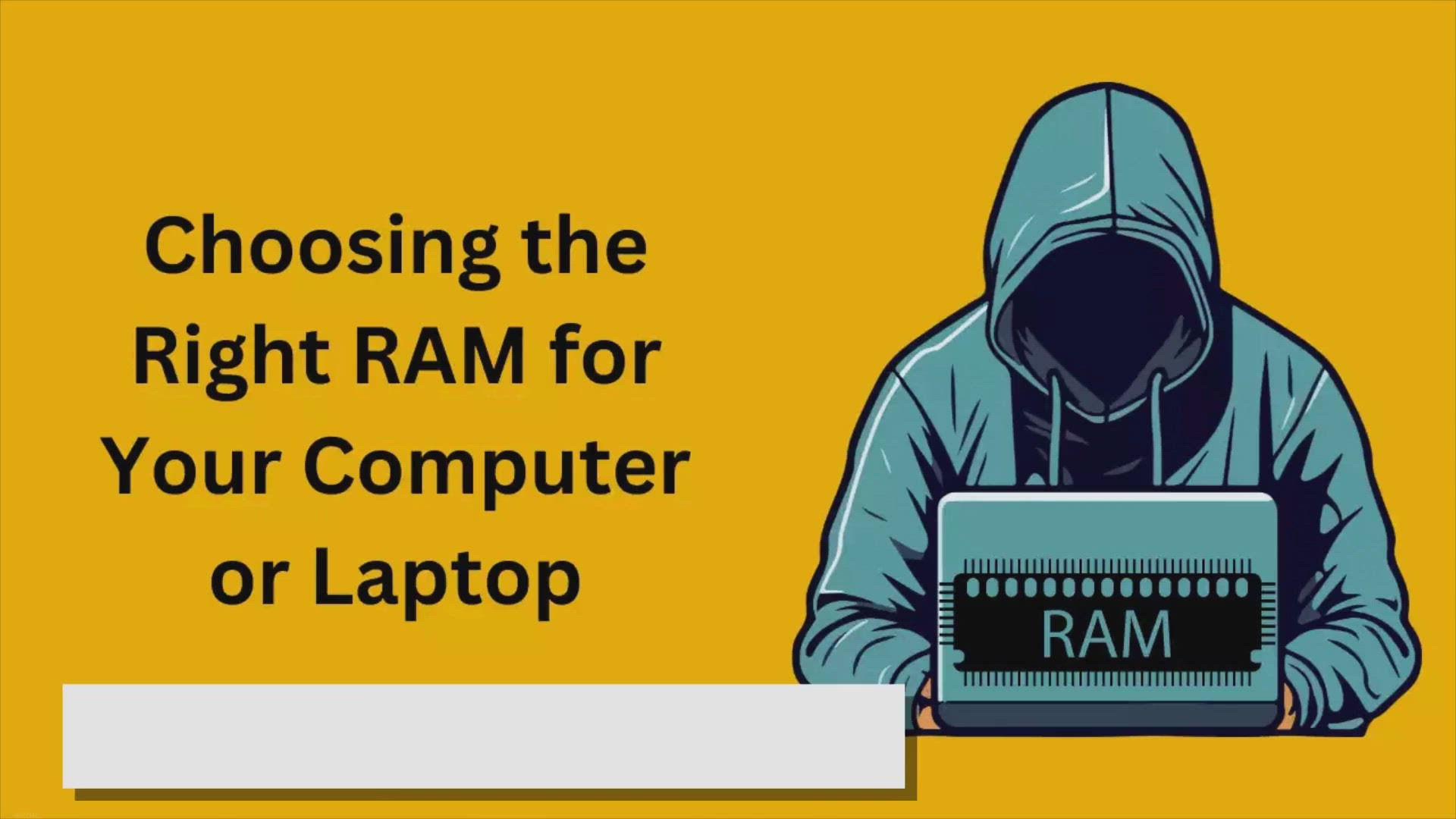 'Video thumbnail for Choosing the Right RAM for Your Computer: A Comprehensive Guide'
