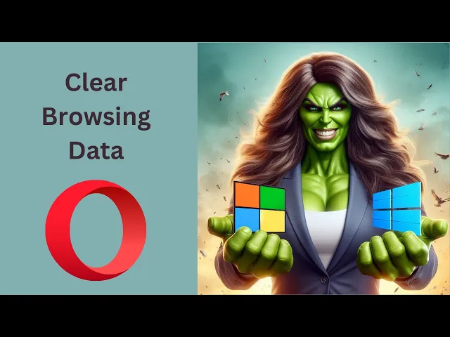 'Video thumbnail for How to Clear Browsing Data in Opera on Windows 11 or 10 | GearUpWindows Tutorial'