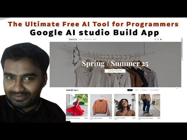 Video thumbnail for The Ultimate Free AI Tool for Programmers Google AI studio Build App | google ai studio