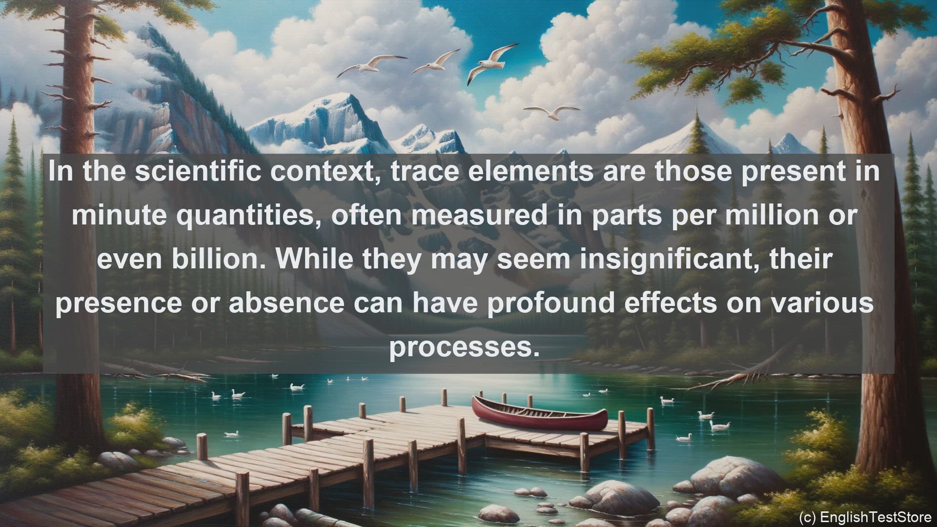 'Video thumbnail for Trace element in science  definition and examples'