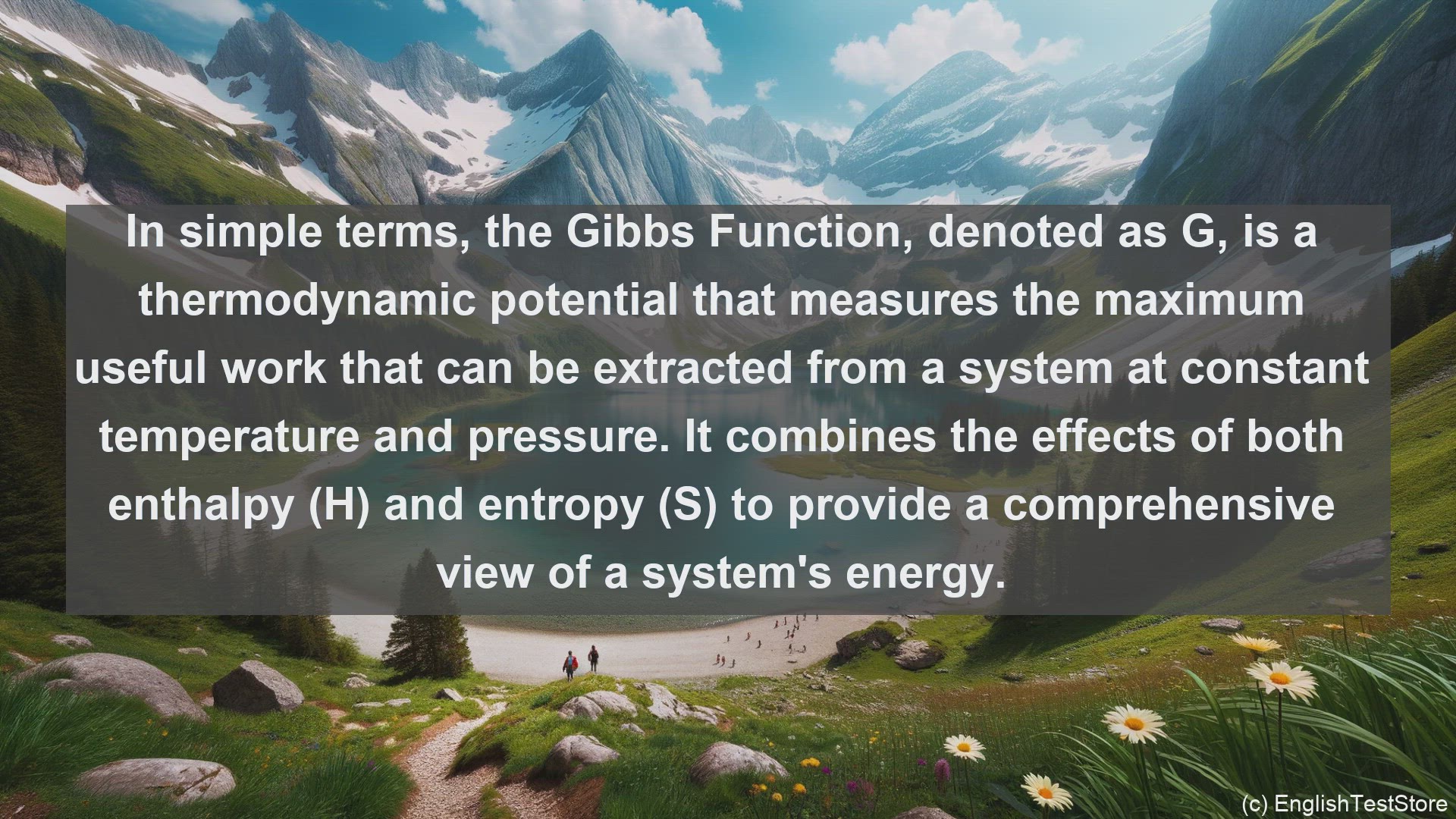 'Video thumbnail for Gibbs function in science  definition and examples'