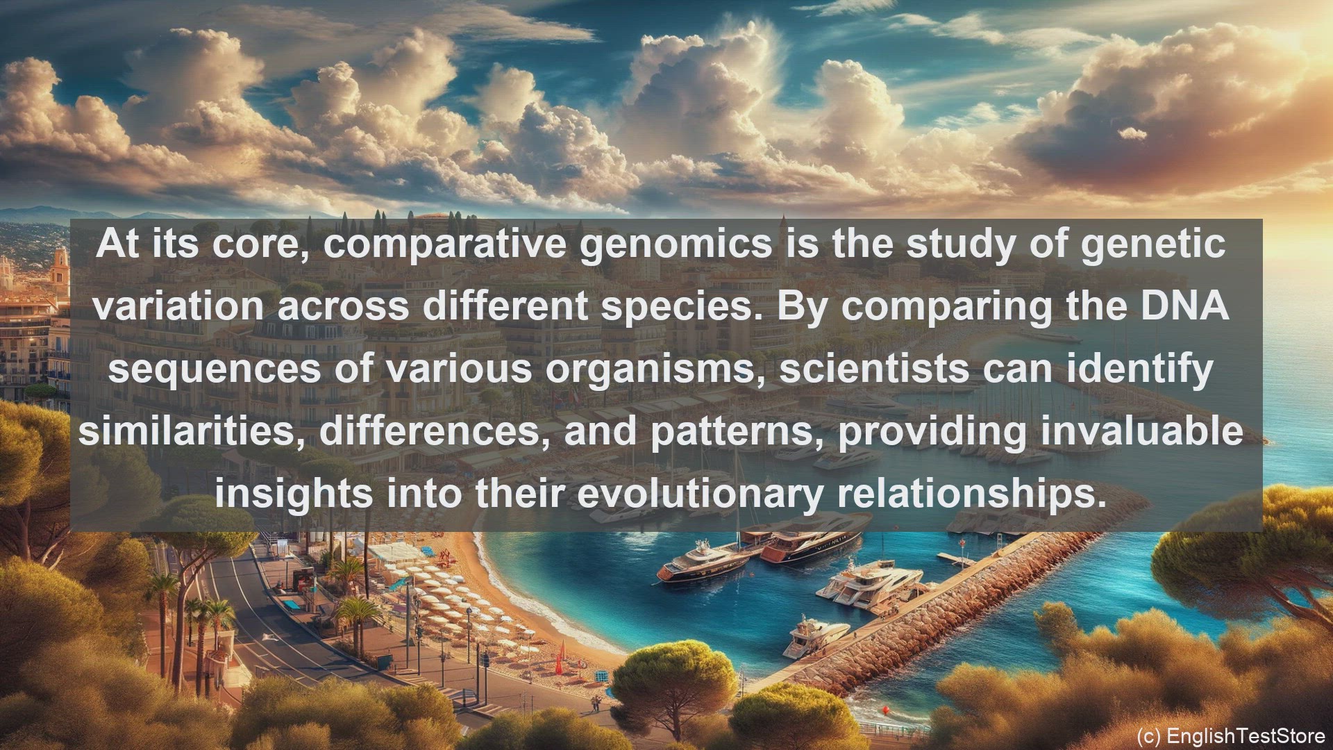 'Video thumbnail for Comparative genomics in science  definition and examples'