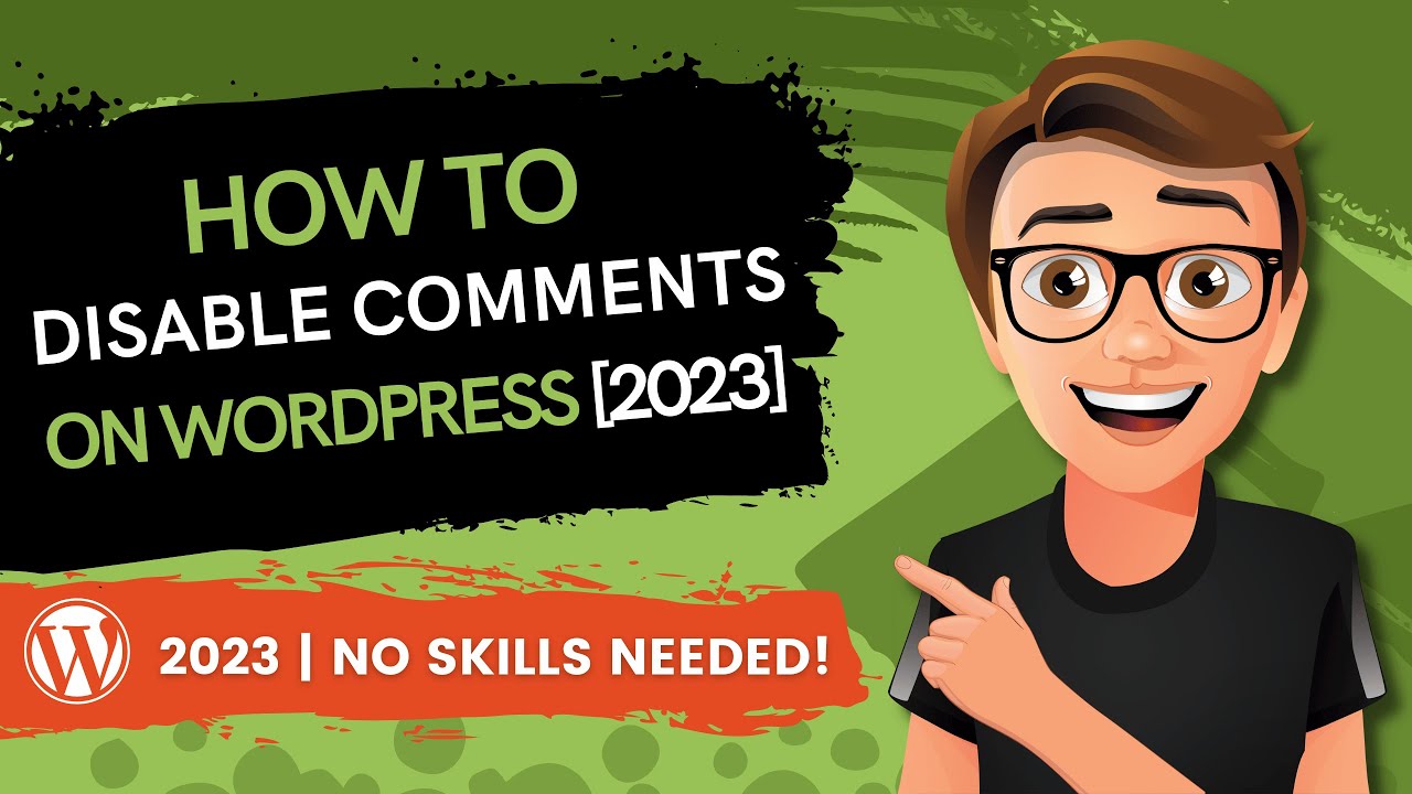 'Video thumbnail for How To Disable Comments On WordPress 2023 [THE EASY WAY]'