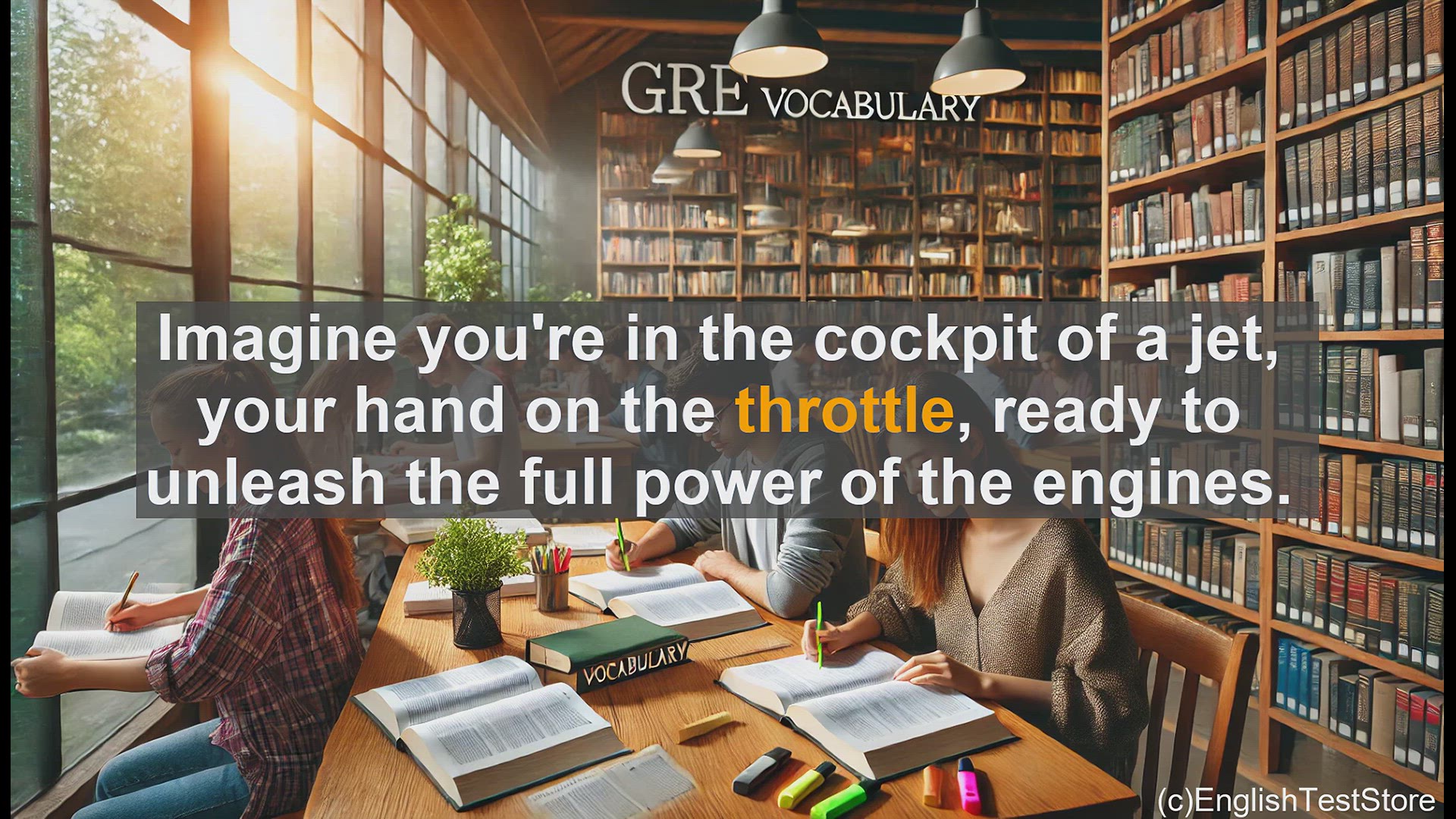 'Video thumbnail for GRE Vocabulary Lesson: Mastering the Throttle - Unlocking GRE Vocabulary Power'