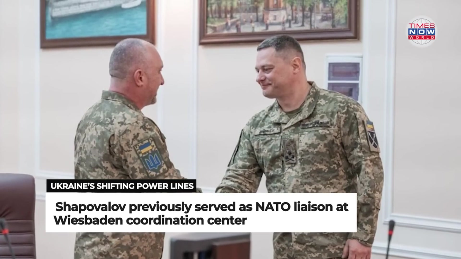 'Video thumbnail for Zelensky Appoints NATO-Linked General Amid Political Turmoil in Kyiv | Times Now World'