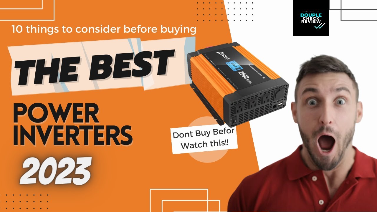'Video thumbnail for Uncovering the Top Best budget Best Power Inverters of 2023: [10 things to consider before buying]'