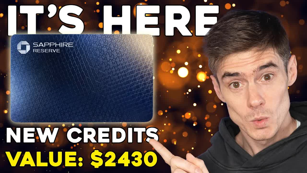 'Video thumbnail for ben hedges: chase sapphire reserve full details revealed! travel & dining benefits, apple perks, and more'