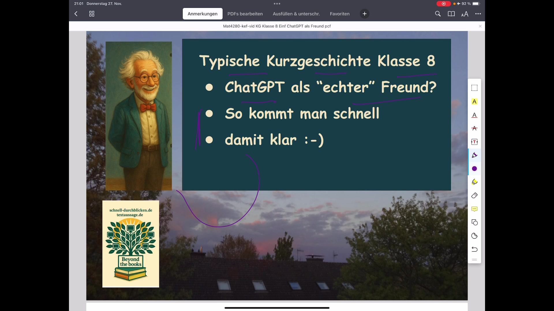 Playlist thumbnail for Kurzgeschichten