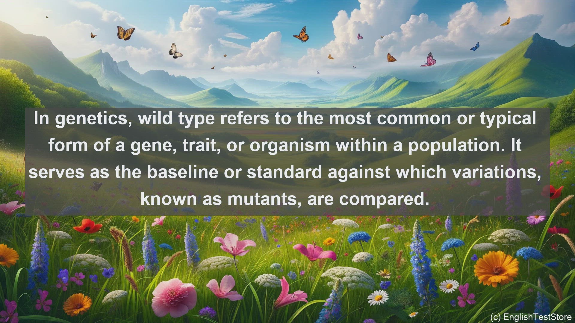 'Video thumbnail for Wild type in science  definition and examples'