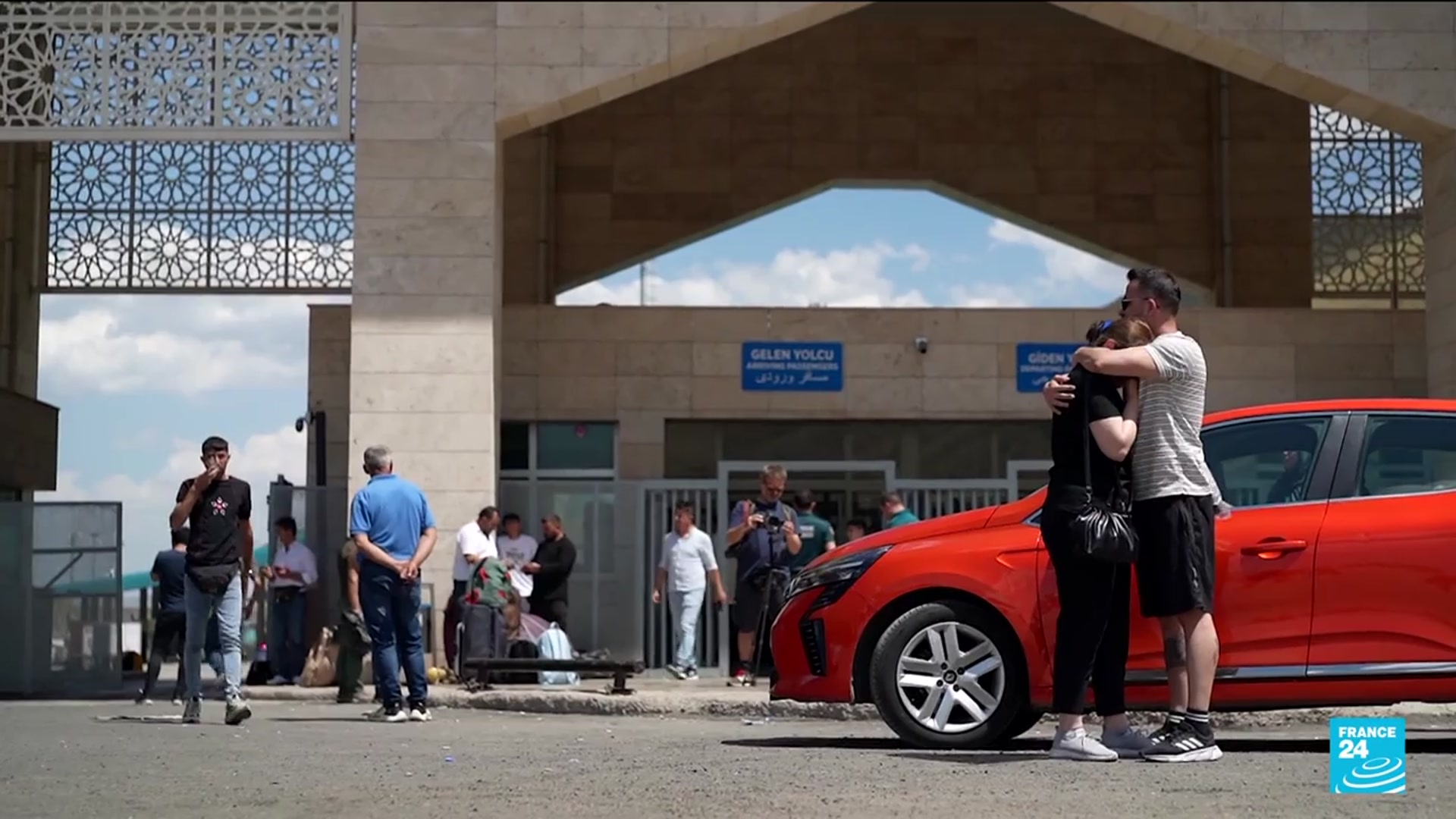 'Video thumbnail for Iranians flee to seek safety in Turkey amid Israeli strikes'