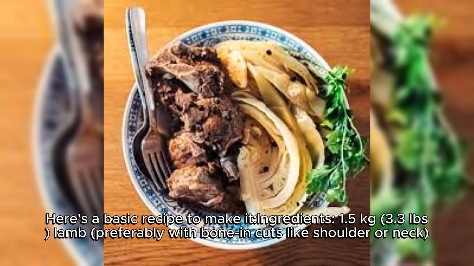 Video thumbnail for Farikal Recipe