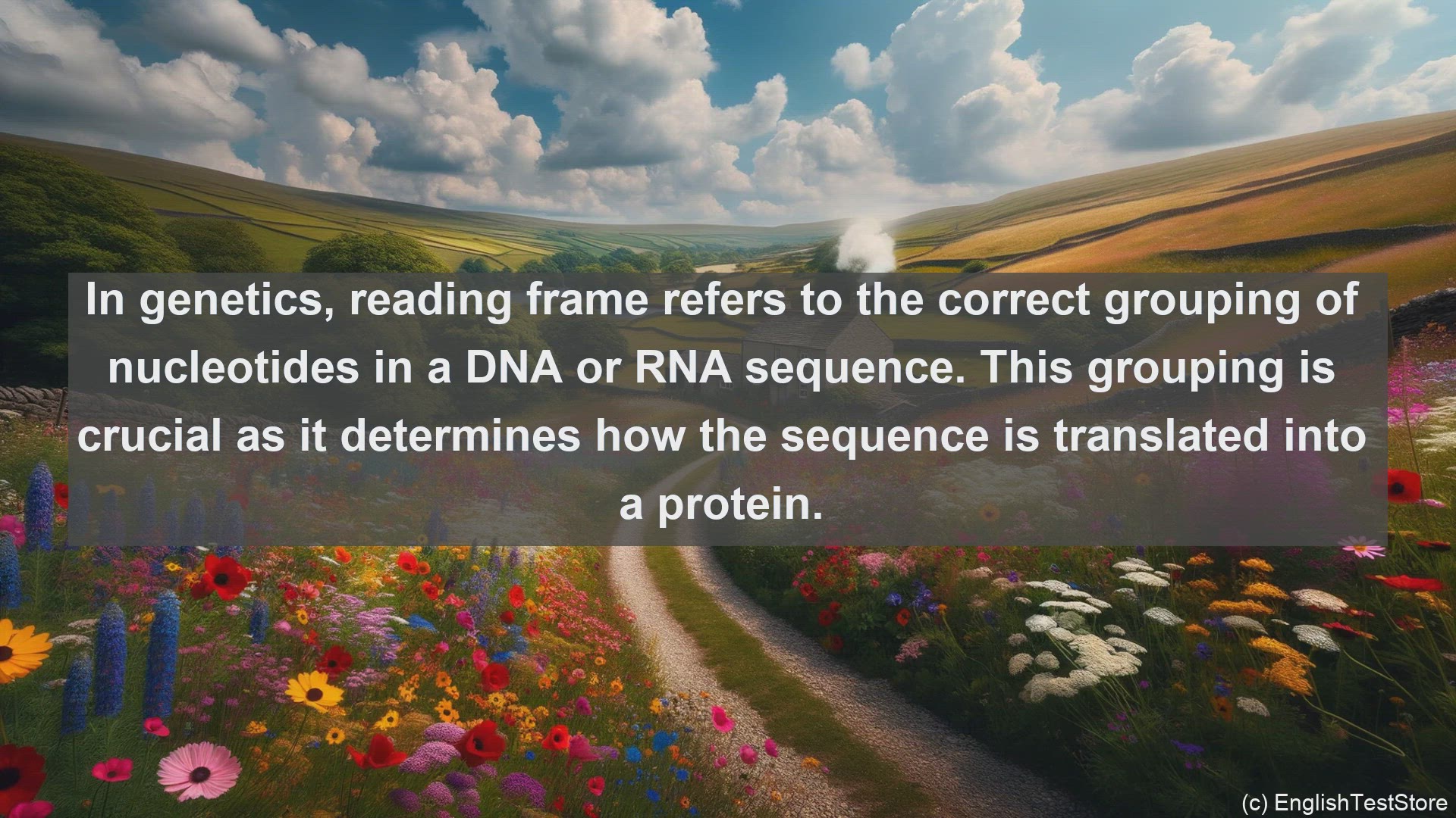 'Video thumbnail for Reading frame in science  definition and examples'