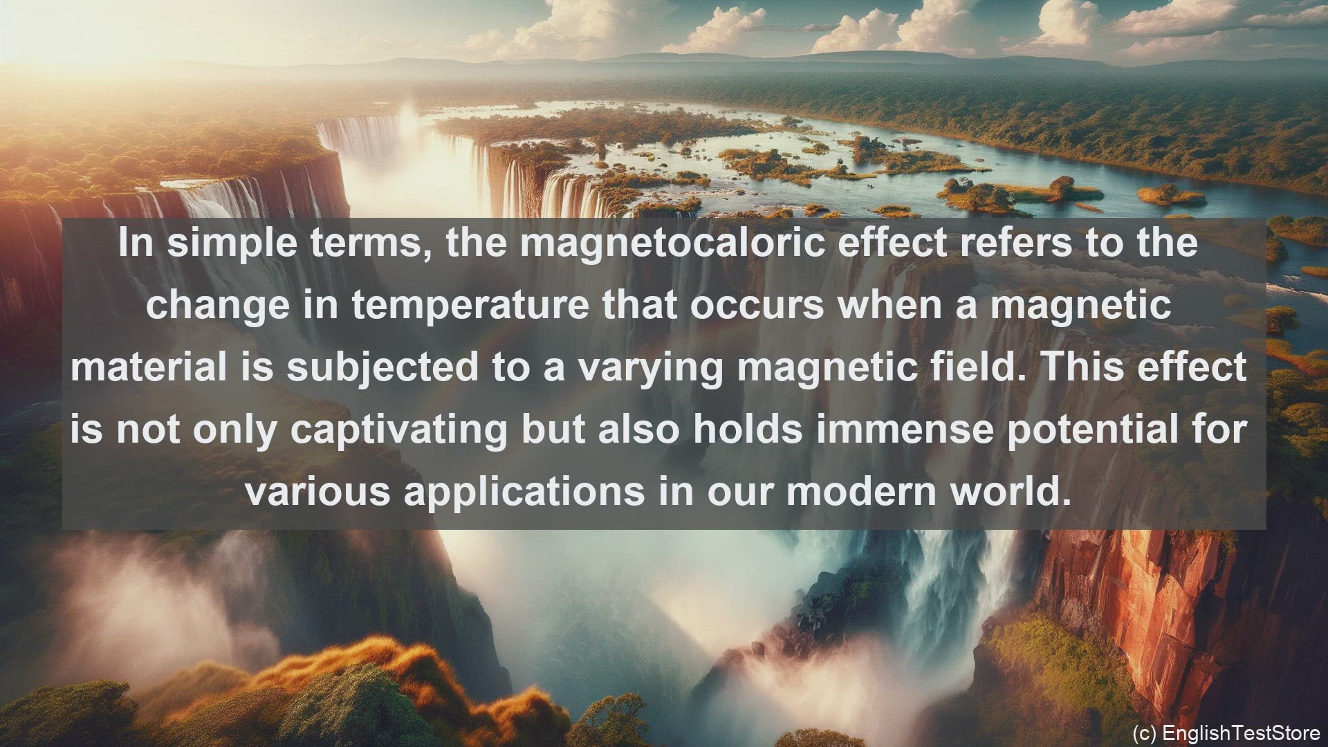 'Video thumbnail for Magnetocaloric effect in science  definition and examples'