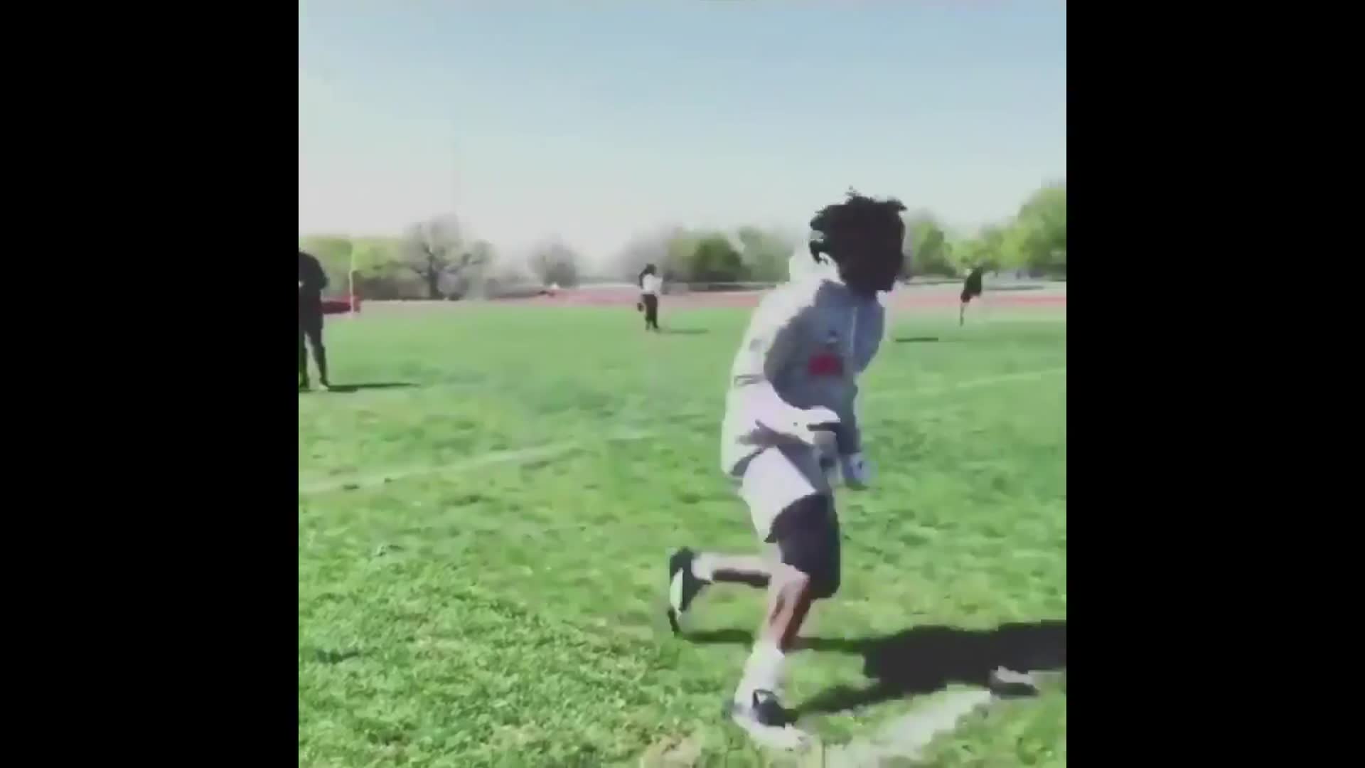 'Video thumbnail for law nation sports: dallas cowboys wr noah brown route training with david robinson'