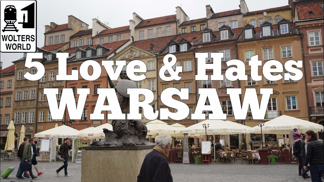 Video thumbnail for Visit Warsaw - 5 Love & Hates of Warsaw, Poland