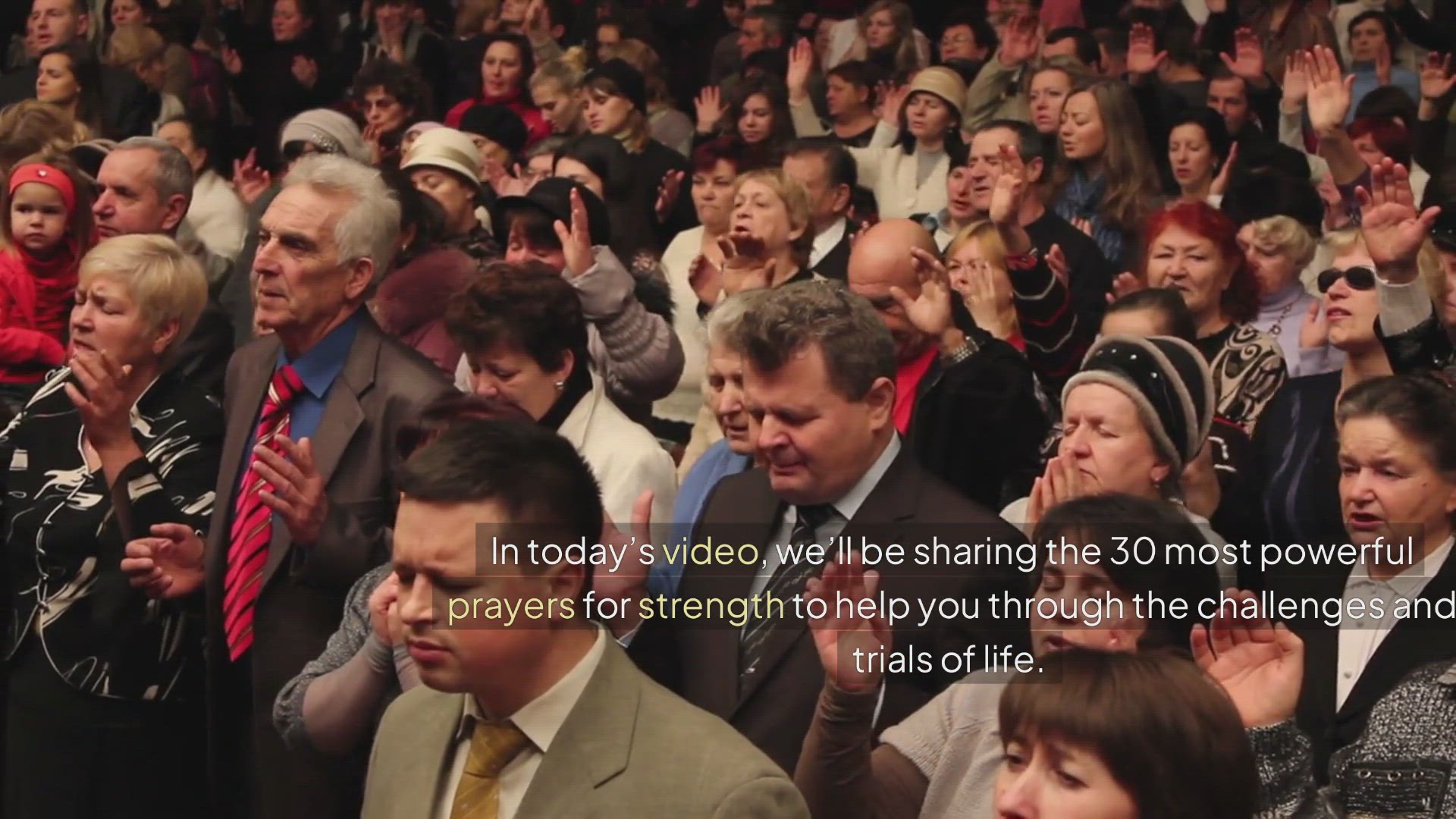 'Video thumbnail for 30 Most Powerful Prayers for Strength'