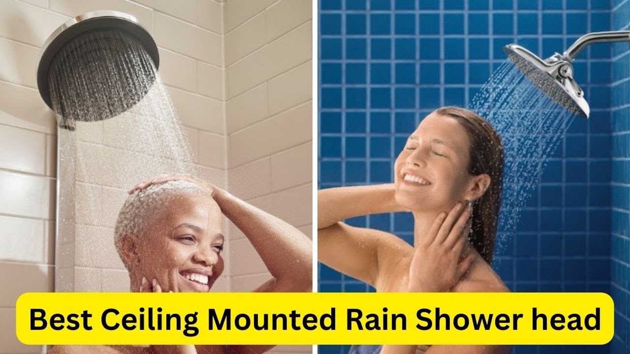 'Video thumbnail for Best Ceiling Mounted Rain Shower head'