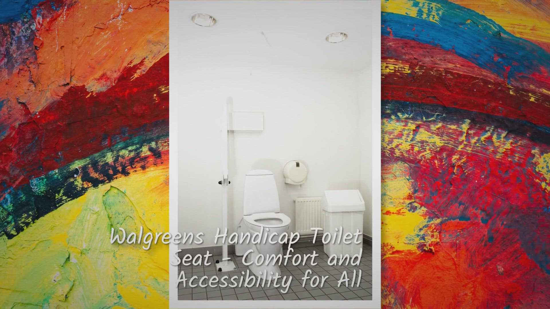 'Video thumbnail for Walgreens Handicap Toilet Seat '