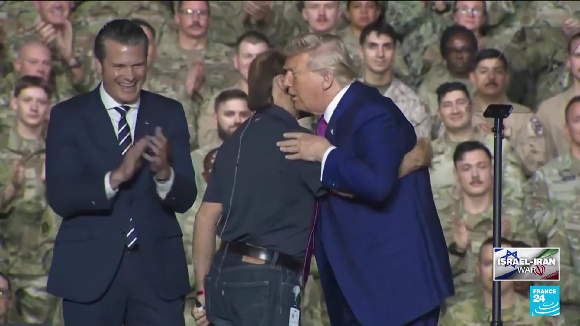 'Video thumbnail for Donald Trump's decision to bomb Iran puts US military in the region at risk'