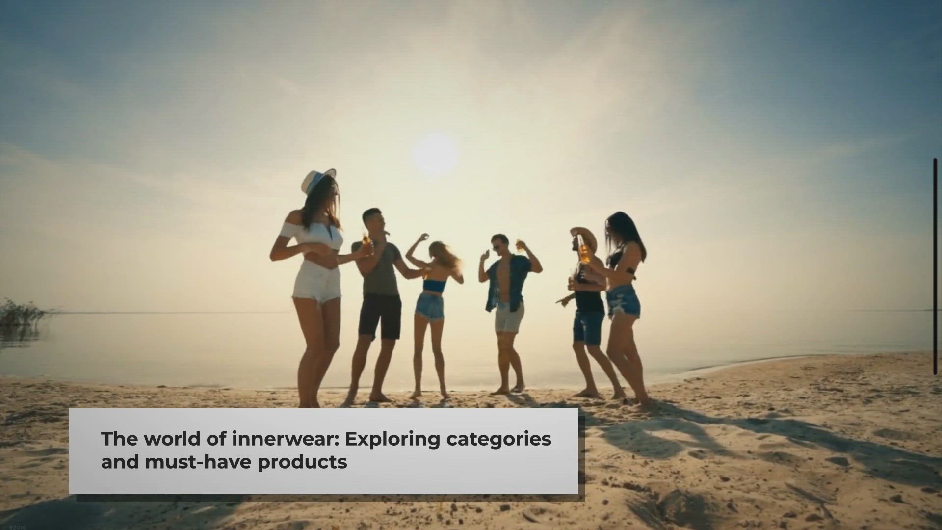 Video thumbnail for What are some iconic collections or products offered in different categories of Innerwear?