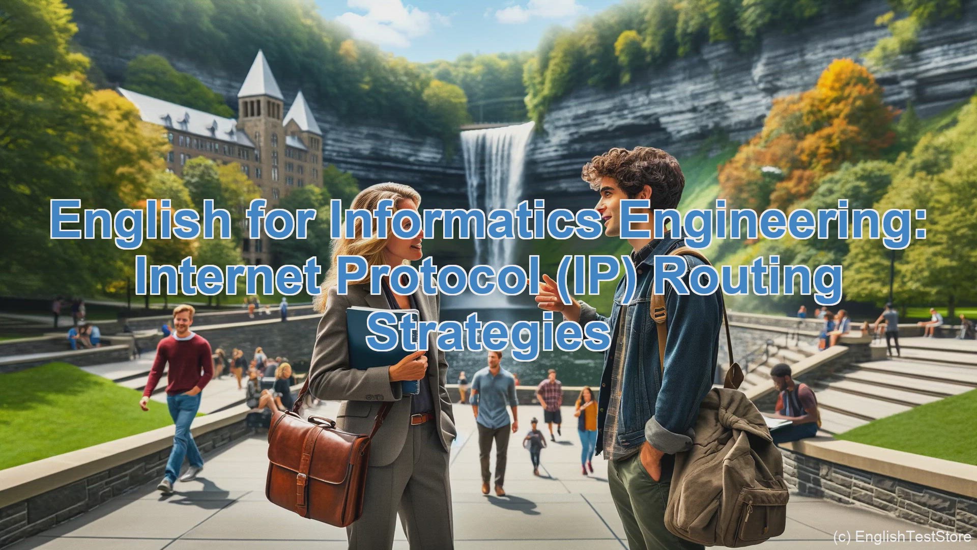 'Video thumbnail for English Conversation for Informatics Engineering: Internet Protocol (IP) Routing Strategies'