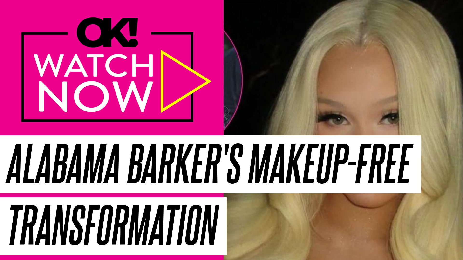 'Video thumbnail for Alabama Barker Looks Unrecognizable as She Goes Makeup-Free in California: Photos'