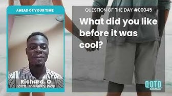 Video thumbnail for Richard is a futball guy. Olé, Olé, Olé!