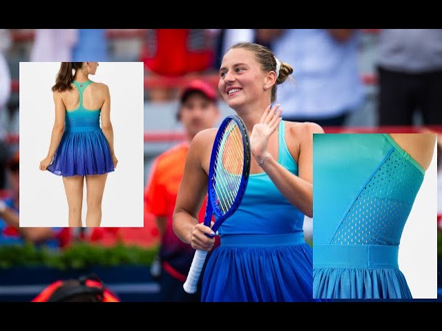 Video thumbnail for The Most Beautiful Tennis Dress in 2025