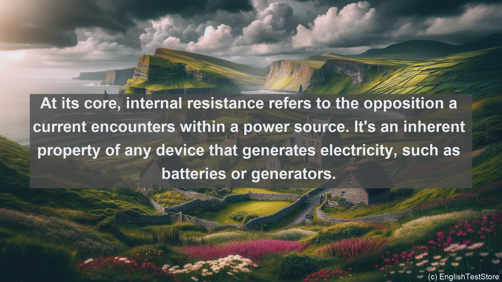 'Video thumbnail for Internal resistance in science  definition and examples'