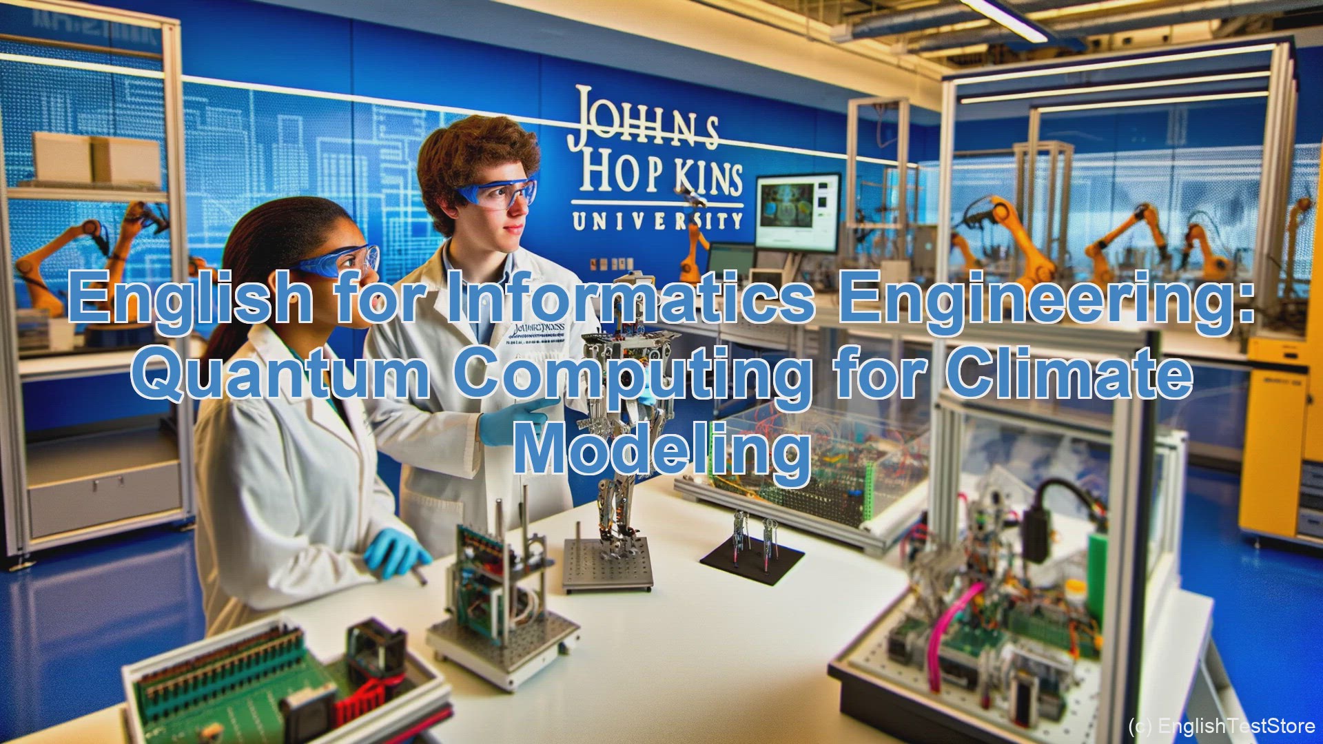 'Video thumbnail for English Conversation for Informatics Engineering: Quantum Computing for Climate Modeling'