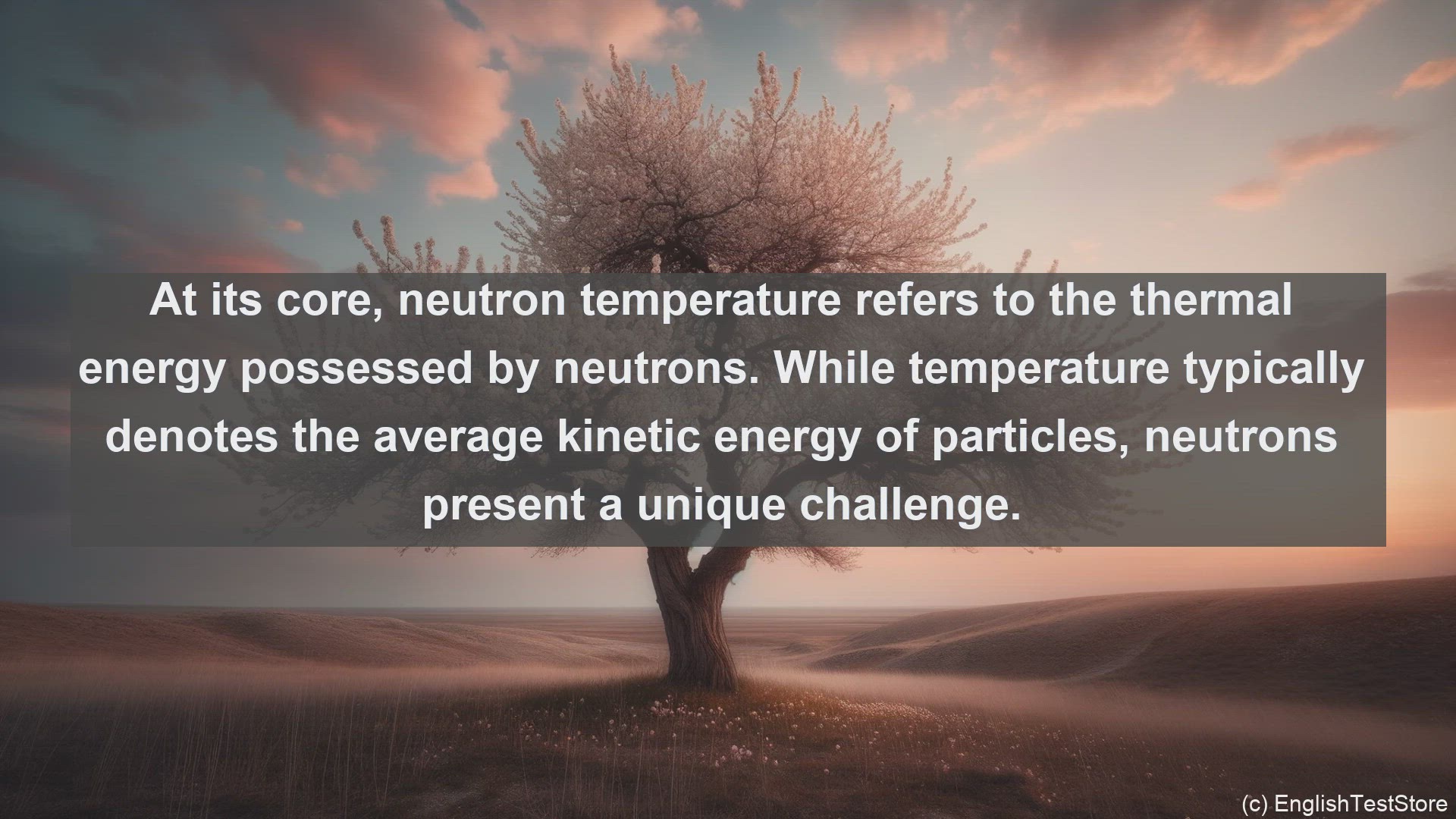 'Video thumbnail for Neutron temperature in science  definition and examples'
